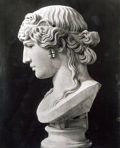 Byste av Antinous (ca. 110-30) kalt 